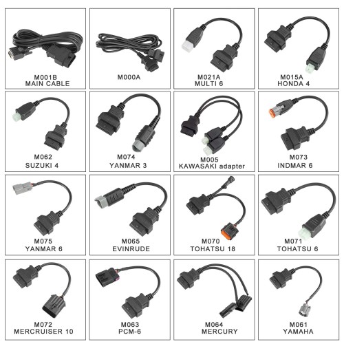[Full Configuration] OBDSTAR MarineMaster Marine Diagnostic Tool A+B+C+D for Jet ski, Outboard, Inboard, Generator Update of D800 Free Update 2 Years