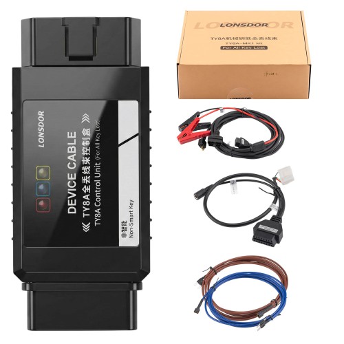 LONSDOR for TOYOTA TY8A-MK1 Kit for TOYOTA 8A NON-SMART Key AKL