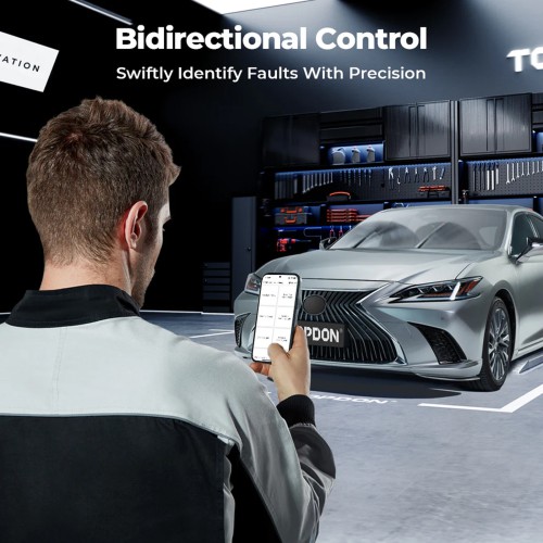 [UK/EU Ship] TOPDON TopScan Lite Supports 10 OBD2 Testing Modes, 8 Service Functions