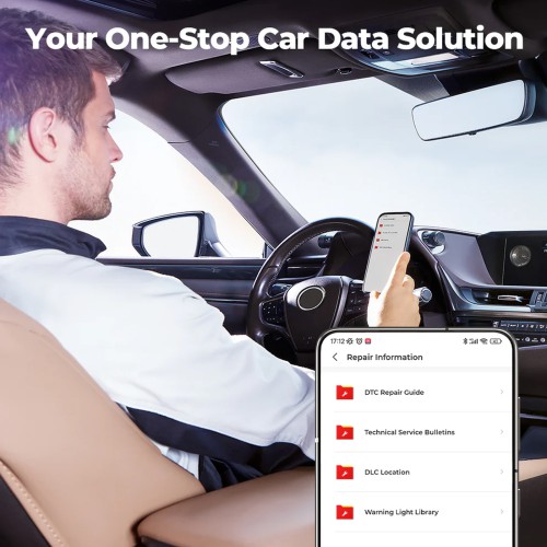 [UK/EU Ship] TOPDON TopScan Lite Supports 10 OBD2 Testing Modes, 8 Service Functions