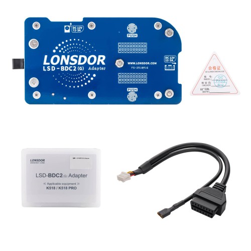 Lonsdor LSD-BDC2(G) Adapter Supports OEM and Lonsdor Aftermarket G Chassis Blank Keys for K518 PRO,K518 series