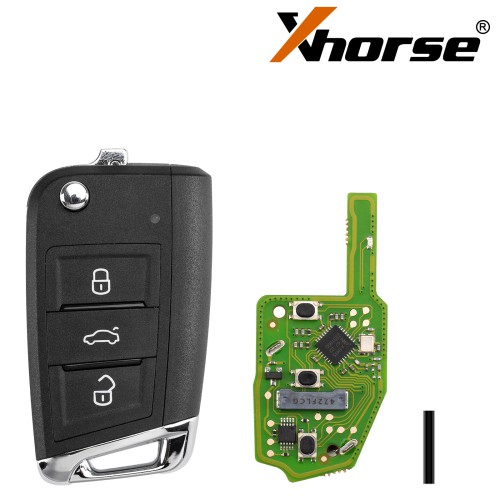 [UK/EU Ship] XHORSE XSDM04EN MQB Smart Key 3 Buttons 5Pcs