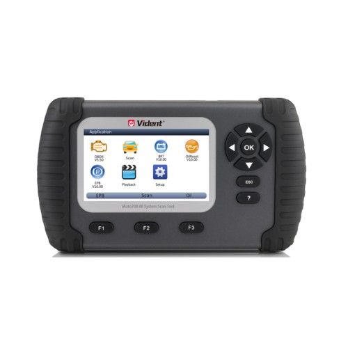 VIDENT iAuto708 Full System All Make Scan Tool OBDII Scanner OBDII Diagnostic Tool