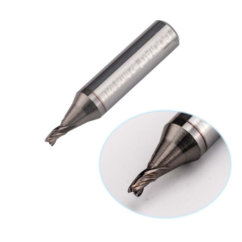 5Pcs GODIAG 02LM 2MM End Milling Cutter φ2.0x3.0xD6x30x3F For SILCA Futura Pro, Futura Pro Engraving, Futura Pro Automotive