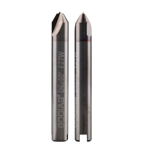 5Pcs GODIAG F27W Dimple Cutter φ2.8x100°xD6x40x1T For SILCA MATRIX PRO, MATRIX EVO, MATRIX SLX, MATRIX SX, MATRIX S
