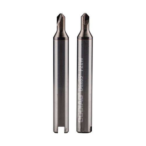 5Pcs GODIAG F21W 85° Dimple Cutter φ3.2x5xD6x85°x40x1T-P-0.8 For SILCA MATRIX PRO, MATRIX EVO, MATRIX SLX, MATRIX SX, MATRIX S