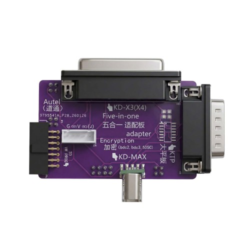 [UK/EU Ship] OEM BDC3 8-in-1 Adapter Kit for VAG 5C/ 5D, for BMW Encrypted Key Programming & Matching