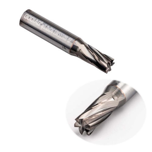 5Pcs GODIAG EW5550B-6F 5MM End Mill Cutter φ5.0x10xD6x32x6F For SILCA MATRIX PRO, MATRIX EVO, MATRIX SLX, MATRIX SX, MATRIX S