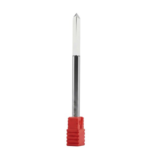 5Pcs GODIAG 100MM Long Grinder Drill Bit D6x33x100 For Pistol Dills Used for Lock Cylinders & Safe Boxes Brass Locks