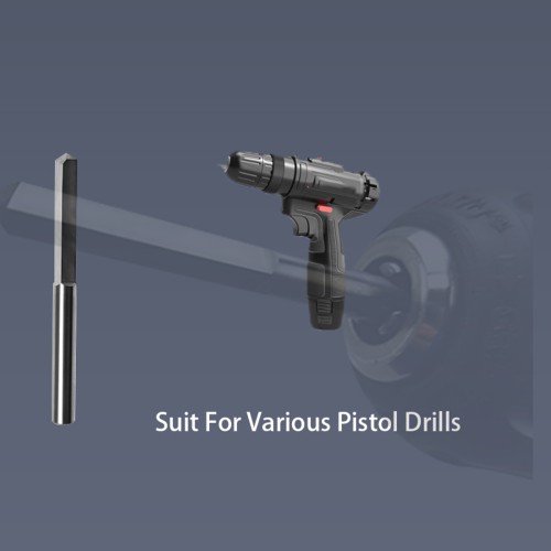 5Pcs GODIAG 100MM Long Grinder Drill Bit D6x33x100 For Pistol Dills Used for Lock Cylinders & Safe Boxes Brass Locks