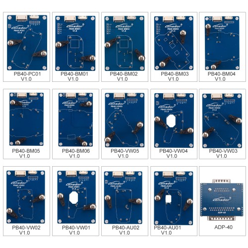 LONSDOR Encrypted Solder-Free Adapter Kit 14 Pieces of Adapter Boards
