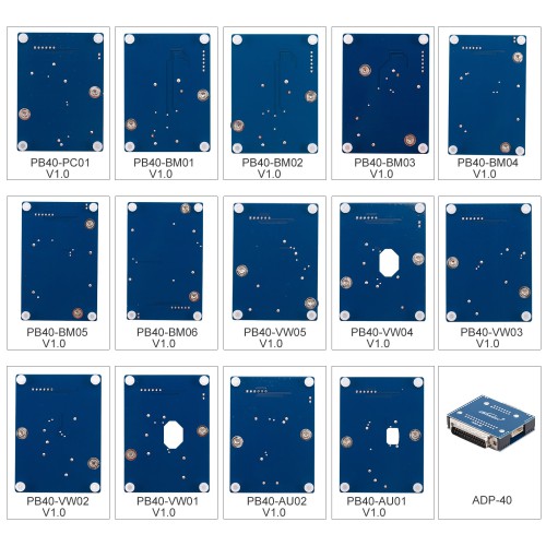 LONSDOR Encrypted Solder-Free Adapter Kit 14 Pieces of Adapter Boards