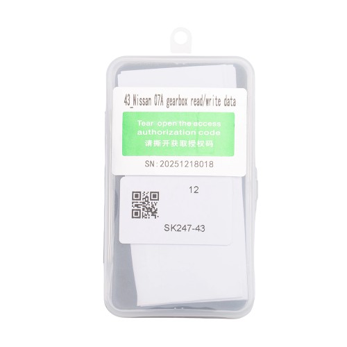 Yanhua Mini ACDP Module 43 Nissan 07A Gearbox Read and Write Data Supports Model M38/ E0A/ G2A/ S0E