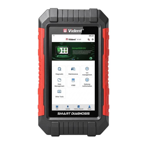 VIDENT iLink400 Max Read & Erase DTC Supports OIL, TBA/TPS. EPB, BRT, SAS Support 3 Years Free Update