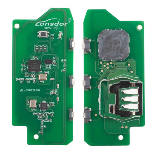 Lonsdor BM3S-02 BM3S Universal Smart Key PCB with Key Shell for BMW G-Chassis BDC2/BDC3/BCP