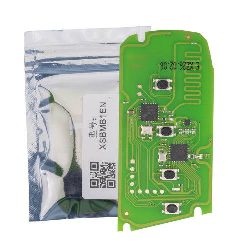 [5Pcs/Lot] XHORSE XSBMB1EN Key Bread Style PCBA + Key Shell BM Series Universal Smart Key Support the Full Range of BMW F/G Chassis