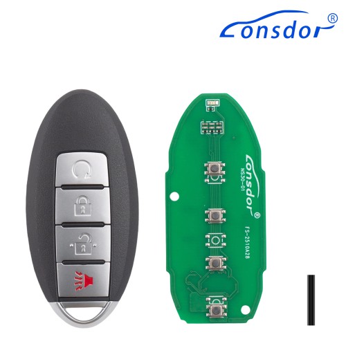 Lonsdor NS30-02 NS30 for Nissan/Infiniti Smart Key 4 Buttons Supports ID46 ID47 ID4A