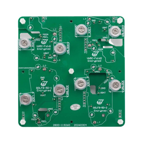 YANHUA ACDP Module 44 License + Board for Volkswagen/ Audi/ Porsche 5C/5D Key Programming Supports Adding Original New or Used Keys