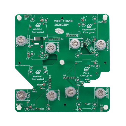 YANHUA ACDP Module 44 License + Board for Volkswagen/ Audi/ Porsche 5C/5D Key Programming Supports Adding Original New or Used Keys