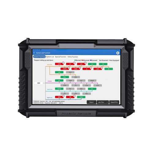 TOPDON Phoenix Remote Diagnostic Tool 10.1" OE-Level Scan Tool Supports Remote Programming Cloud-Based Programming with 2 Years Free Update