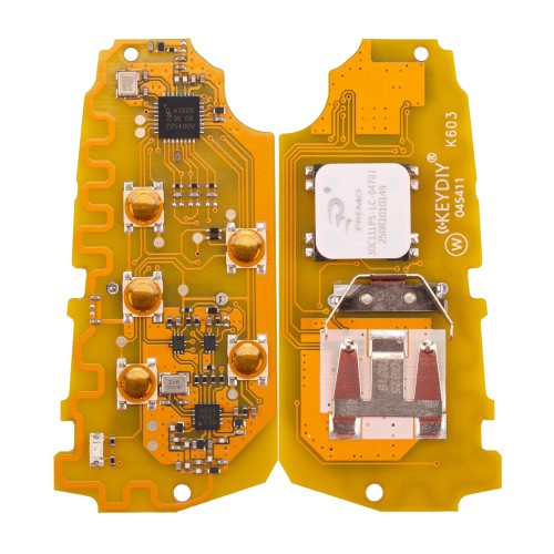 KEYDIY FGB25-5 Smart Key PCB + Key Shell Support for VW, for Audi, for Porsche, for BMW, Remote Generation