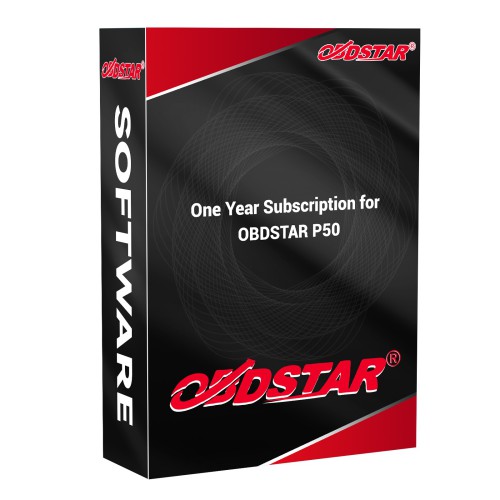 [Subscription] One-Year Update for OBDSTAR P50 Update Expired Over 7 Days