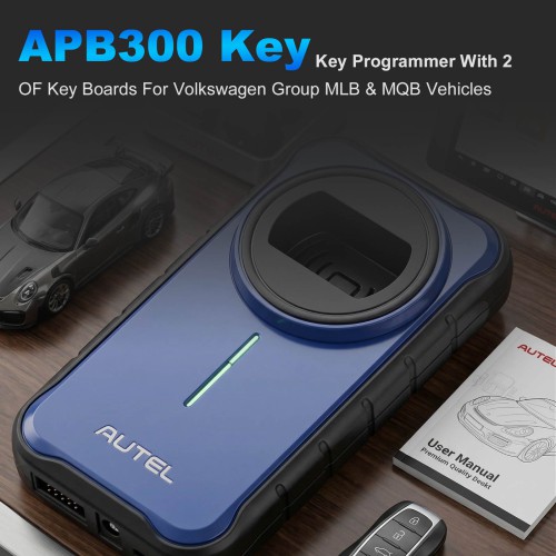 AUTEL APB300 Key Programmer With 2 Pieces of Key Boards For Volkswagen Group MLB & MQB Vehicles Work with IM508 IM608 Series