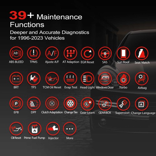 LAUNCH X431 IMMO PLUS Key Programmer Support IMMO Matching/ IMMO Programming/ Full-Diagnostic Function/ 39 Special Functions