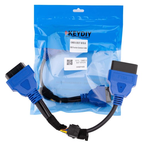 KEYDIY OBD Function Extension Cable for Ford Alarm Reset/Override on 2015-2018 Models and for All-key-lost on Ford models after 2018