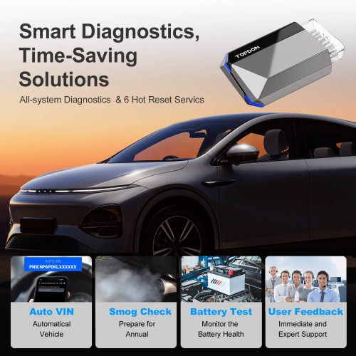 TOPDON Carpal Pocket-Size Bluetooth Scan Tool
