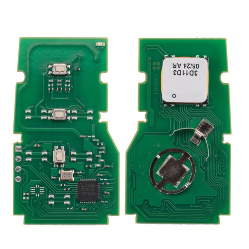 [5Pcs/Lot] EoneBoss ET-12 (3B) 433MHZ for Toyota/ for Lexus/ for Subaru Near-OEM Smart Key PCB Key Board Only Support 4A (Lock,Unlock,Tailgate)