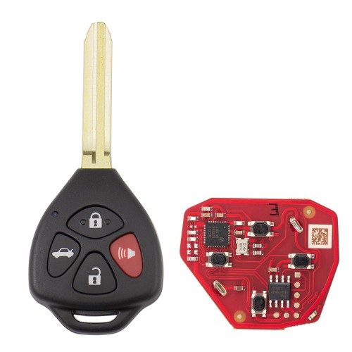 [5Pcs/Lot] Xhorse XKTO22EN Second Generation Wired Remote (4 Buttons -Triangular)