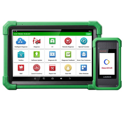 LAUNCH X-431 PRO3S+ EV 10.1'' Overseas Online Diagnostic Configuration Supports EV Diagnostics & Battery Pack Analysis Local Diagnostics & Remote Diag