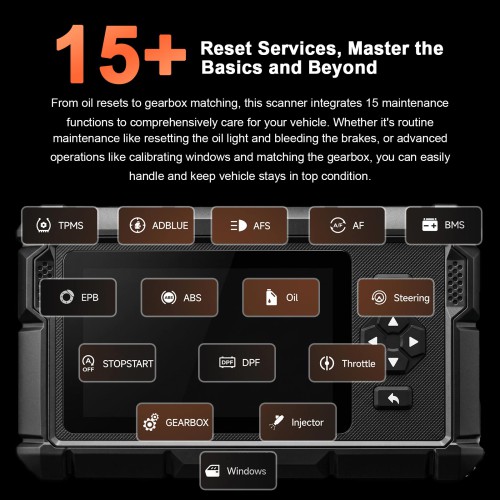 TOPDON ArtiDiag700 Full-system Diagnostic Tool Supports 15 Reset Services/ AutoVIN/ Real-time Data Streaming with 2 Years Free Update