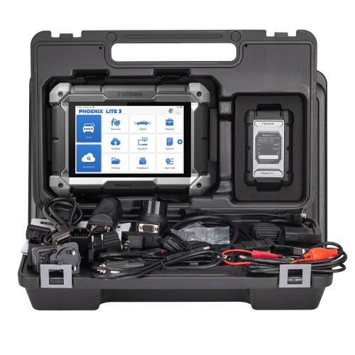 TOPDON Phoenix Lite 3 Diagnostic Tool Supports CAN-FD Protocol Online Coding and Topology Mapping Function with 2 Years Free Update