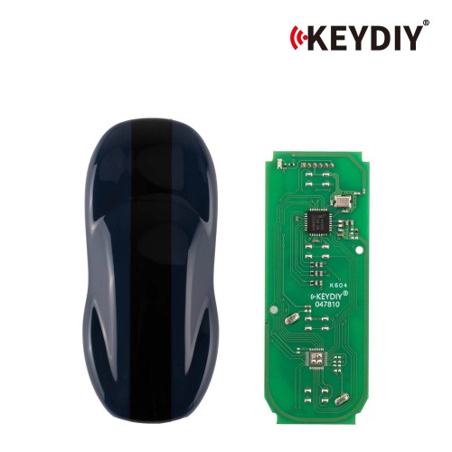 KEYDIY C29AX71 Smart Key Titanium Gray Color Without Buttons