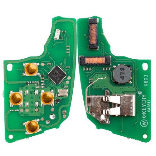 KEYDIY DZ-ZB15-4 Smart Key Board 4 Buttons for Volkswagen 5C Without Shell