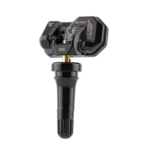 [UK/EU Ship] 4Pcs LAUNCH Tsensor-05S RF TPMS Sensor Rubber (Overseas Configuration Black Color)