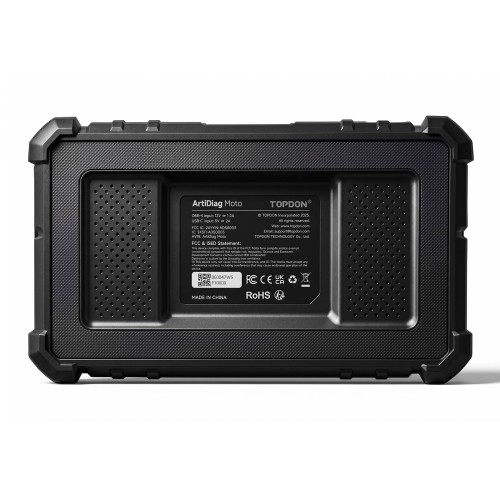 TOPDON ArtiDiag Moto 5 Inch Motorcycle Diagnostic Tool Support 15 Brands Motors 35+ Special Functions