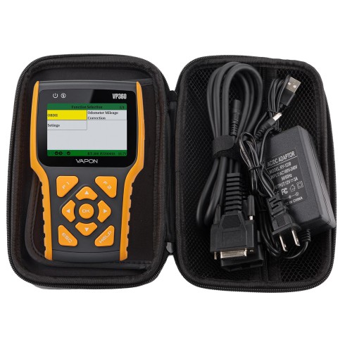 VAPON VP360 Professional OBD Mileage Calibration Read/clear DTC 2-in-1 Handheld Programmer