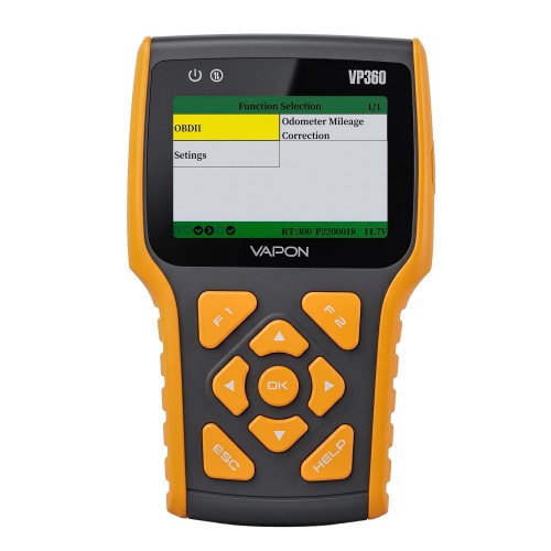 VAPON VP360 Professional OBD Mileage Calibration Read/clear DTC 2-in-1 Handheld Programmer