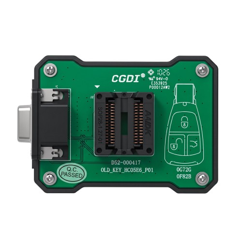 CGDI KEY-HC05E6 Adapter for Mercedes-Benz 1st Gen Key Chips Read/Write, W209/W211 ESL Steering Lock Chips