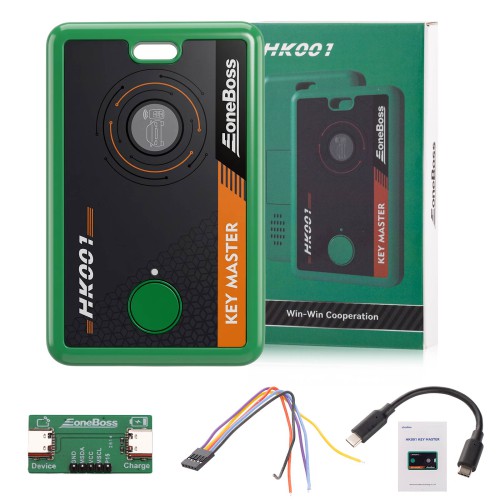 Eoneboss HK001 Hyundai & Kia Key Master Support Fix Part Number Mismatches Clone Keys Instantly and Unlock Used Remotes