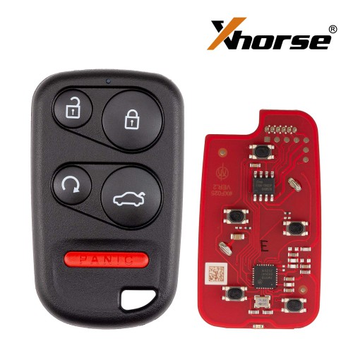 [5Pcs/Lot] XHORSE XKHO23EN BEN.T Style Split Remote Start 4 Buttons Second Generation Wired Remote Keys
