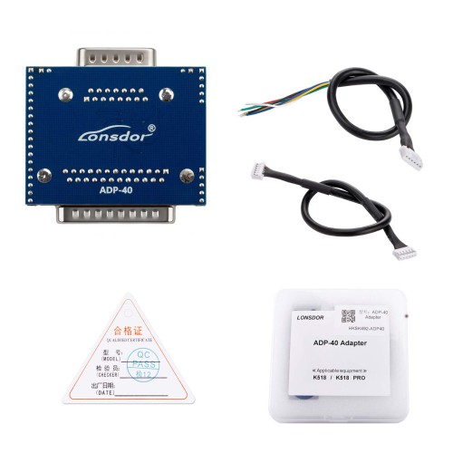 LONSDOR ADP-40 Adapter Board For G/U Chassis BDC2/BDC3/BCP Smart Key with LCD Screen Encrypted Data Reading for VW/Audi for Porsche Smart Key Reading