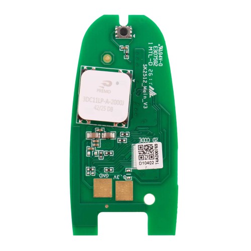 AUTEL IKEYAU004AL For Audi PCB KeyBoard Droplet Style 4 Buttons