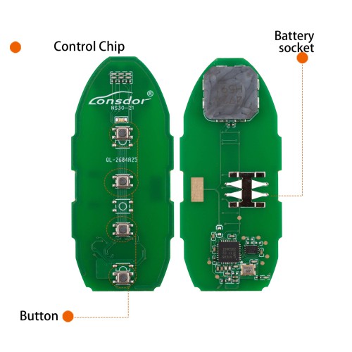 Lonsdor NS30-21 NS30 for Nissan/Infiniti Smart Key 4 Buttons Supports ID46 ID47 ID4A
