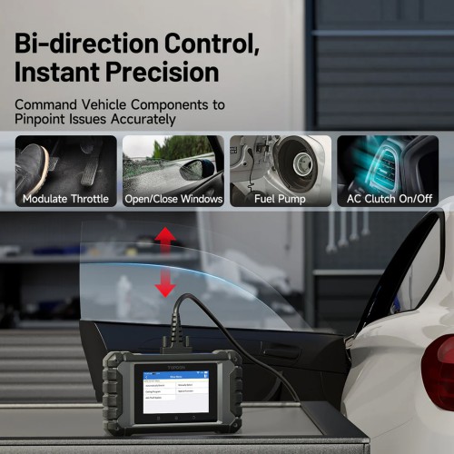 TOPDON ArtiDiag EU Car Diagnostic Tool for Euro Vehicles Supports ECU Coding Free Updates