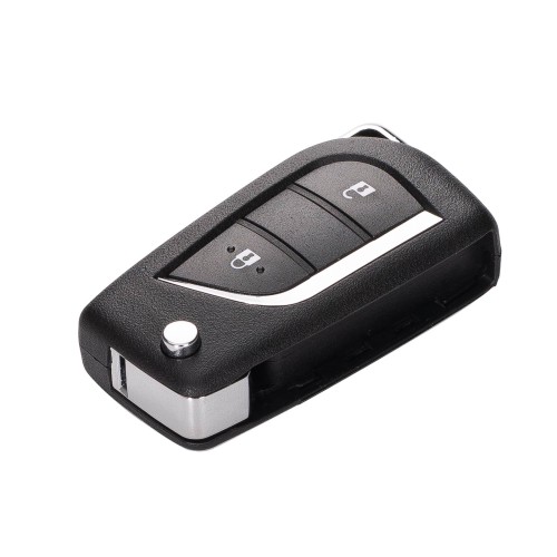[5Pcs/Lot] XHORSE XKTO21EN  for Toyota 2 Buttons Second Generation Universal Wired Remote Key