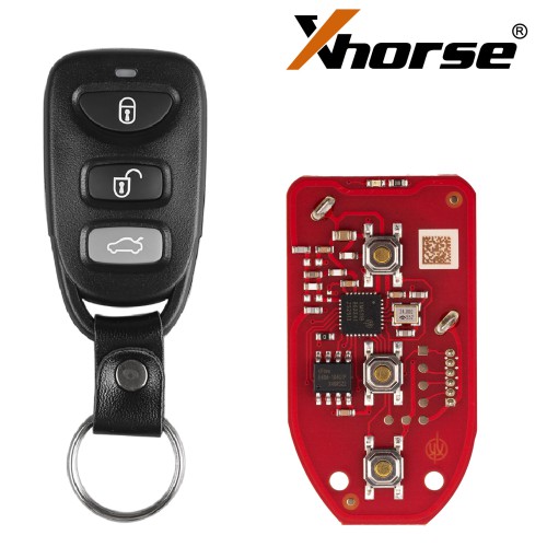 [5Pcs/Lot] XHORSE XKHY20EN Hyundai Type 3 Buttons Second Generation Universal Remote Key